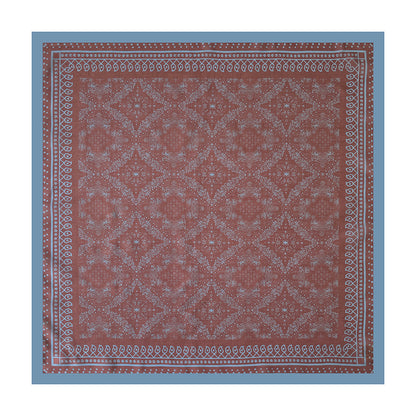 Scarvii - 27.5" Boho Paisley Print Scarf - Vintage & Light
