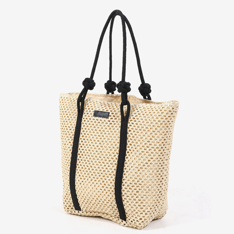 Baggie - Large Capacity Single Shoulder Tote Straw Bag