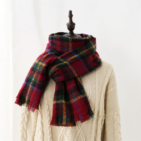 Scarvii - Colorful Plaid Scarf for Women