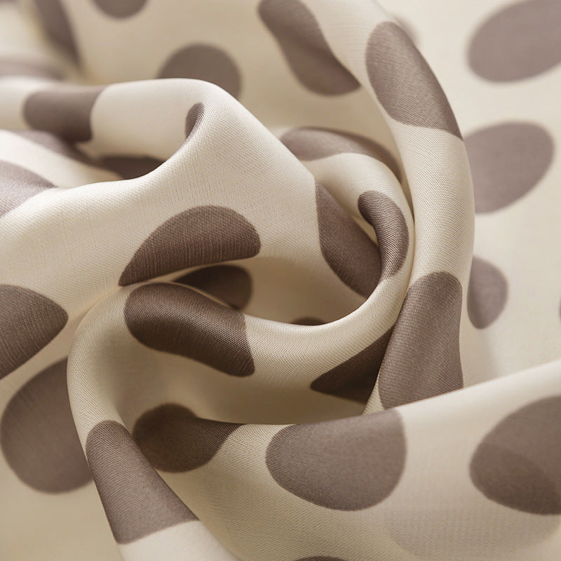 Scarvii - Classic Polka Dot Square Scarf