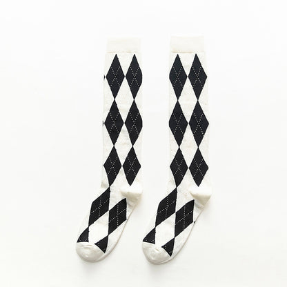 Rufia - British Plaid Knee-High Socks