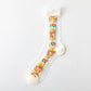 Rufia - Adorable Embroidered Sheer Socks