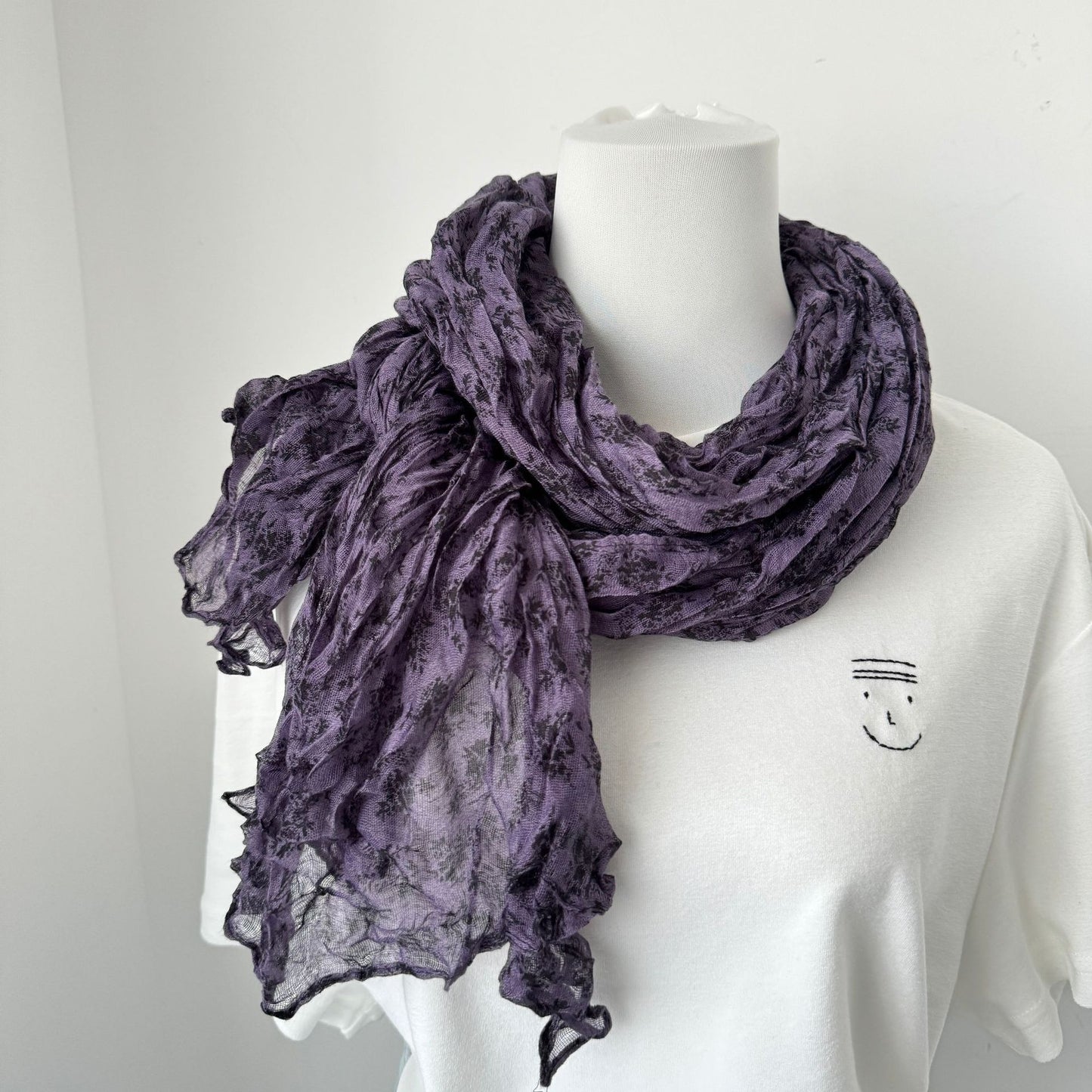 Scarvii - Vintage Pleated Scarf