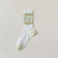 Rufia - Sweet Lily of The Valley Patterned Socks