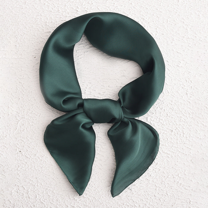 Scarvii - Solid Color Simple Square Scarf