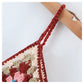 Crosa - Handmade Bohemian Crochet Design Camisole - A Perfect Summer Top Tank