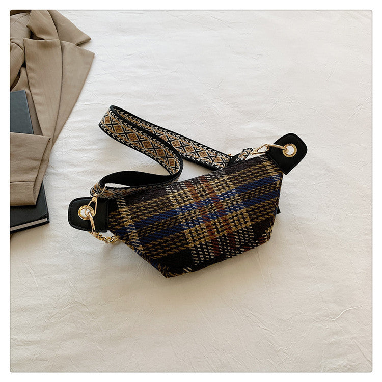 Classic Plaid Belt Bag