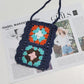 Handmade Bohemian Crochet Phone Crossbody Bag