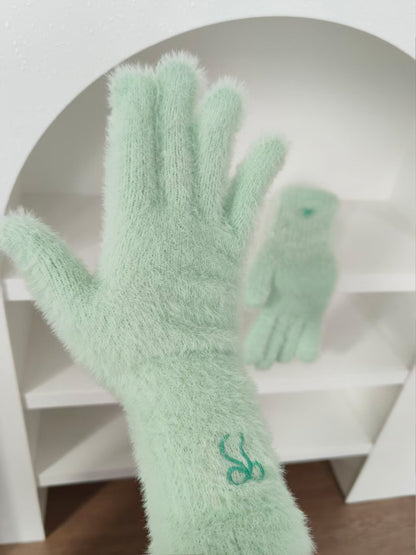 Product image for Gloving - Embroidered Detail Gloves (Mint)