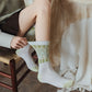 Rufia - Sweet Lily of The Valley Patterned Socks