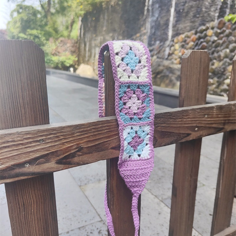 Handmade Crochet Flower Hairband