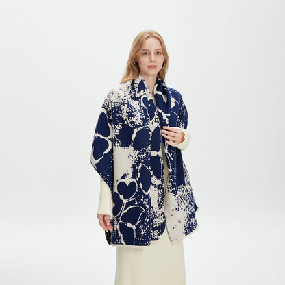 Scarvii - Abstract Butterfly Fringe Scarf