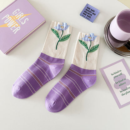 Rufia - Purple Series Women's Socks