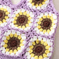 Sunflower Handmade Crochet Bag - Exquisite Handcrafted Handbag