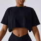 Stepo - Women's Loose-Fit Crew Neck Sports T-Shirt