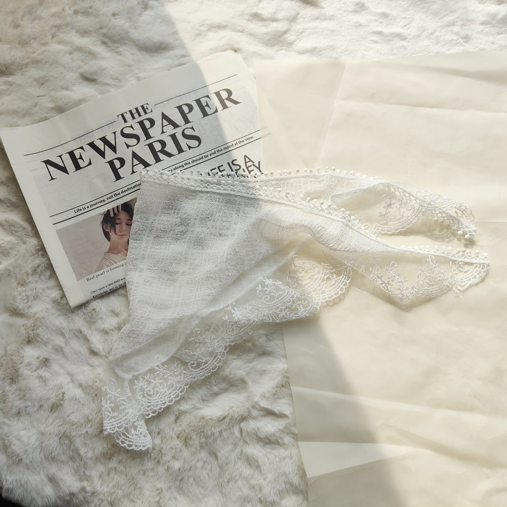 Haila - Colorful Triangle Scarf for Summer