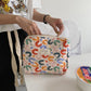 Floral Storage Purse Cosmetic Bag