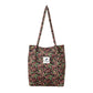 Printed Corduroy Canvas Tote Bag