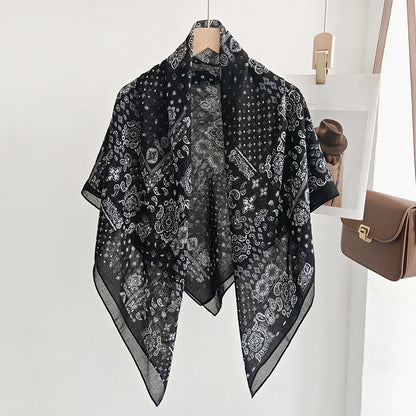 Scarvii Paisley Bandana Square Scarf