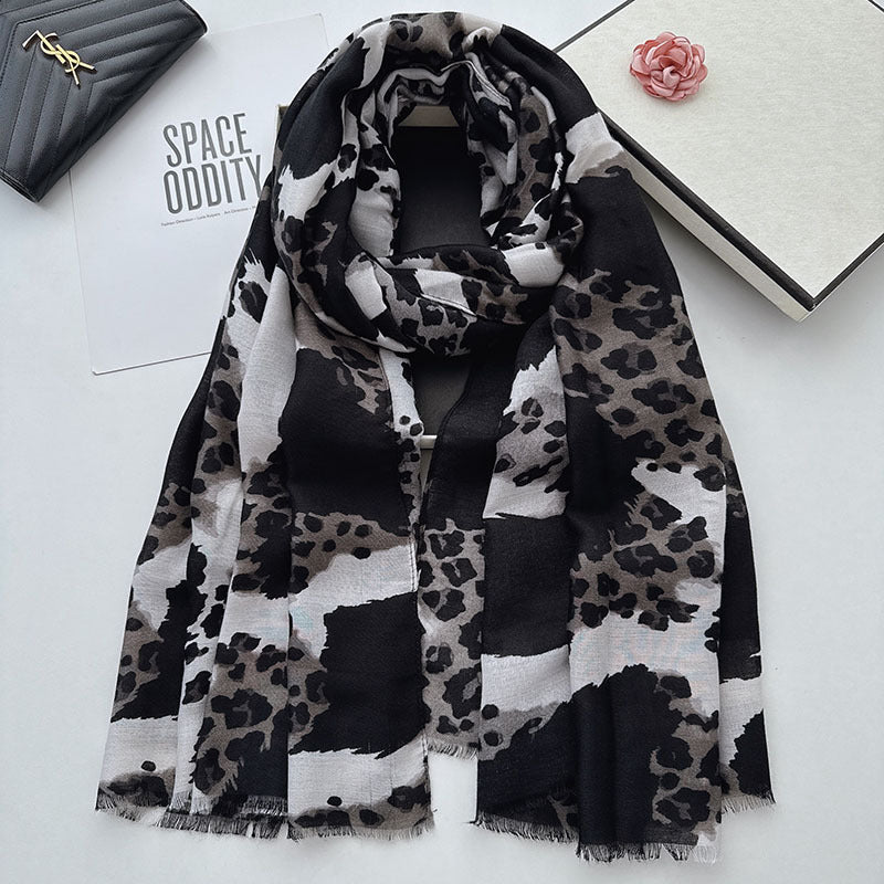 Scarvii - Bold Abstract Animal Pattern Scarf