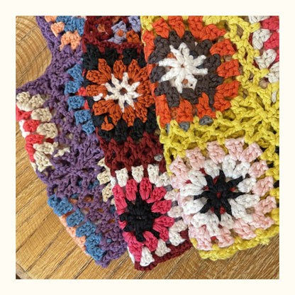 Detail of crochet texture on Crosa Boho Crochet Camisole Tank Top fabric