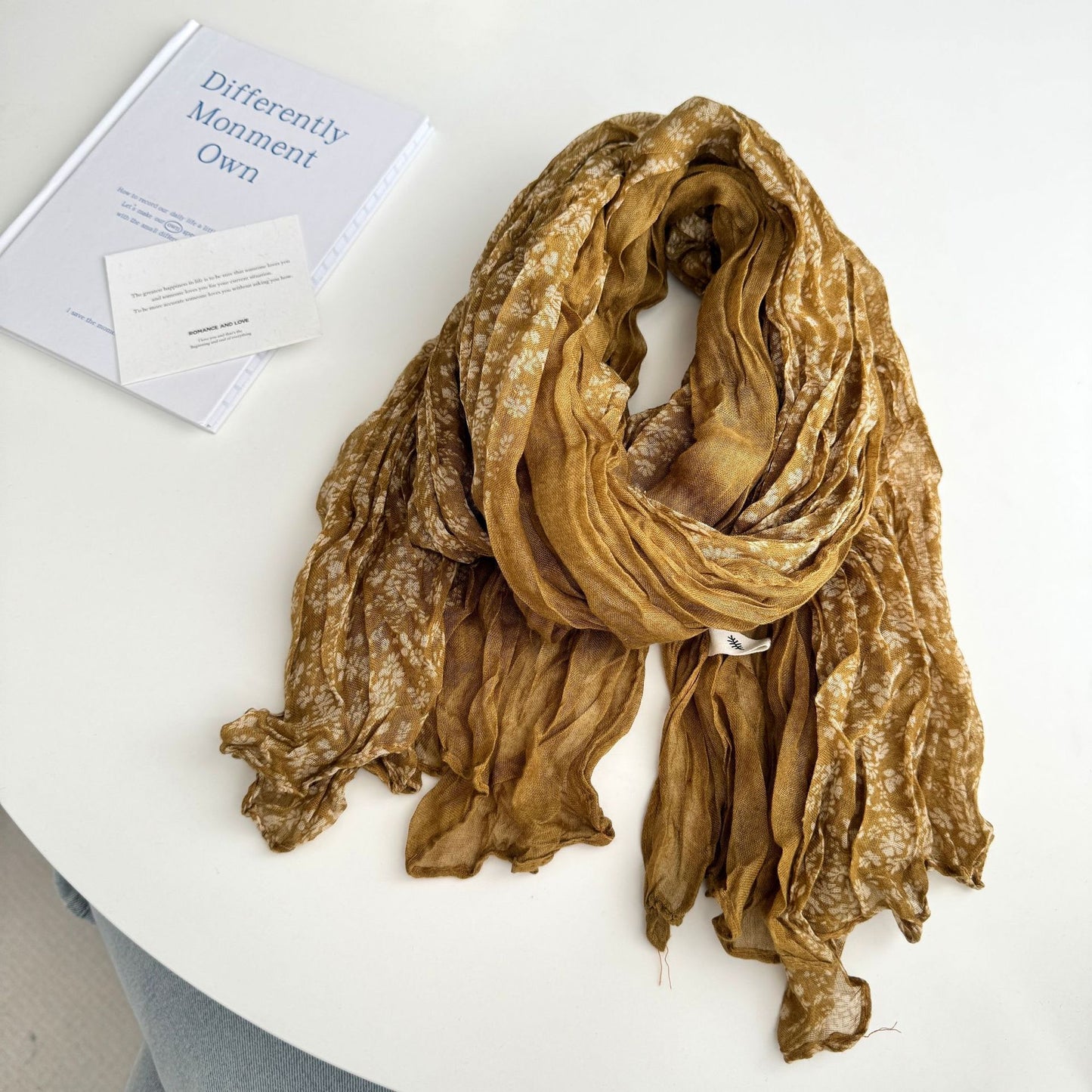 Scarvii - Vintage Pleated Scarf