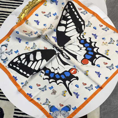 Scarvii - Vivid Butterfly Pattern Scarf
