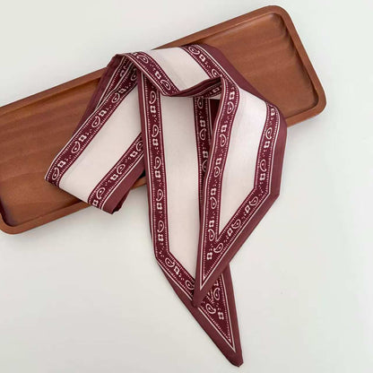 Scarvii Ditsy Floral Skinny Scarf