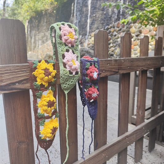 Handmade Crochet Daisy Hairband