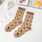 Rufia - Brown Floral Women's Socks