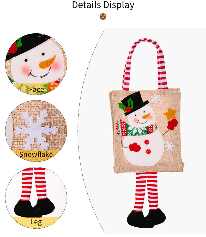 Xris - Mini Long-Legged Christmas Handbag for Kids