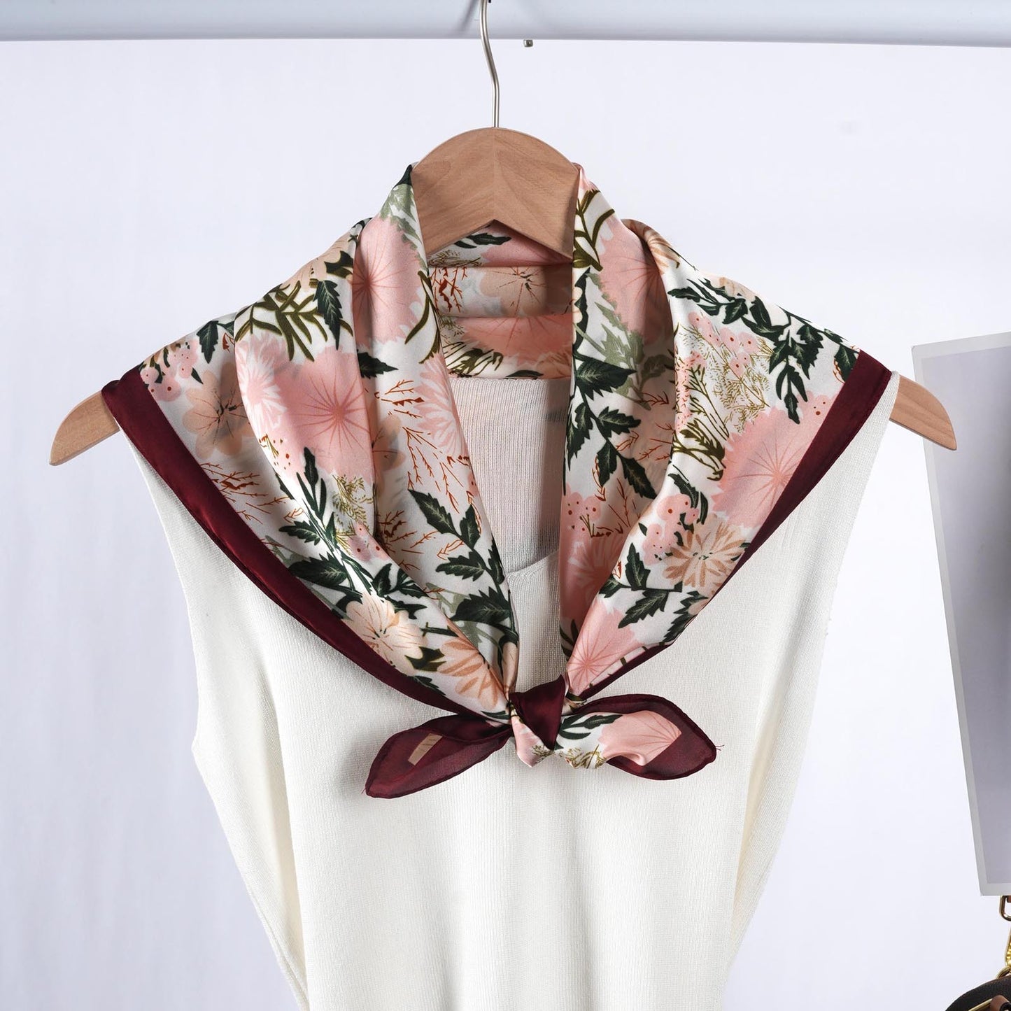 Scarvii - Soft Wildflower Square Scarf