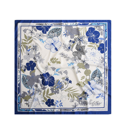 Scarvii - Botanical Print Square Scarf