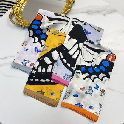 Scarvii - Vivid Butterfly Pattern Scarf