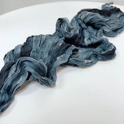 Scarvii Ruffle Vintage Scarf folded neatly highlighting vintage style