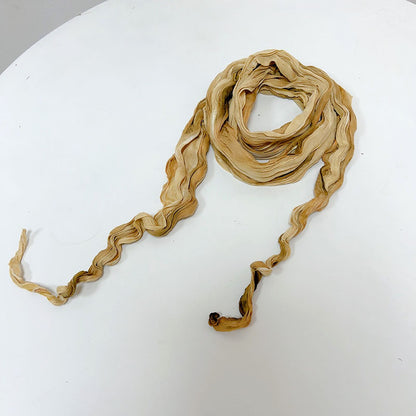 Scarvii Ruffle Vintage Scarf arranged to emphasize ruffle layering