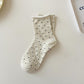 Rufia - Japanese Polka Dot Mid-Calf Socks
