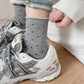 Rufia - Japanese Polka Dot Mid-Calf Socks