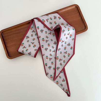 Scarvii Ditsy Floral Skinny Scarf