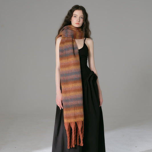 Scarvii - Vintage Long Stripe Scarf