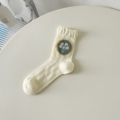 Rufia - Floral Pattern Crew Socks product image 14