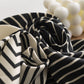 Scarvii - Striped Pattern Square Scarf