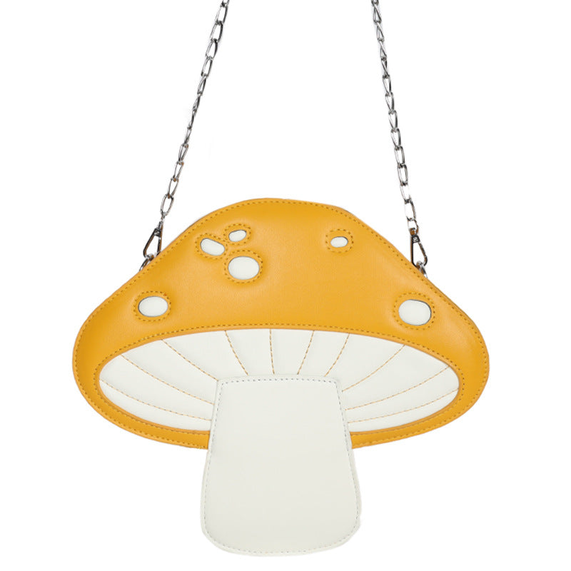 Adorable Mushroom Chain Shoulder Bag