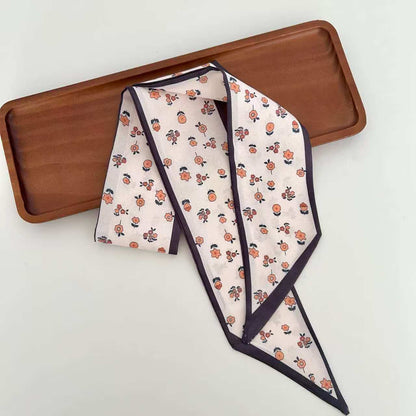 Scarvii Ditsy Floral Skinny Scarf