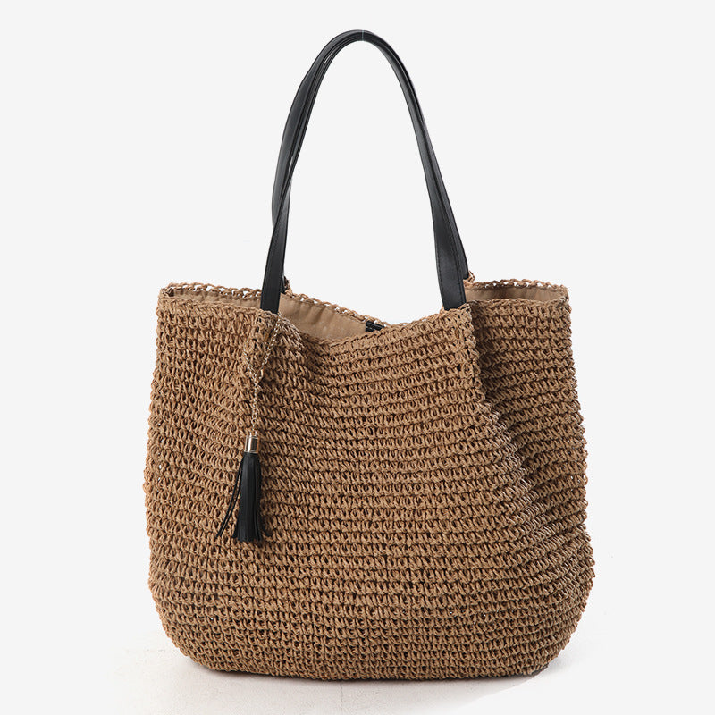 Baggie - Large Capacity Vintage Straw Woven Bag