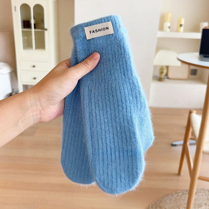 Gloving - FASHION Cuff Label Mittens