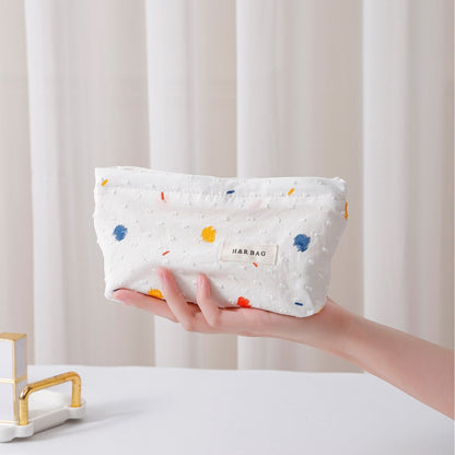 Cosbai - Color Dot Cosmetic Bag