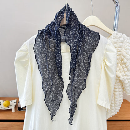 Scarvii Narrow Floral Triangle Scarf product image