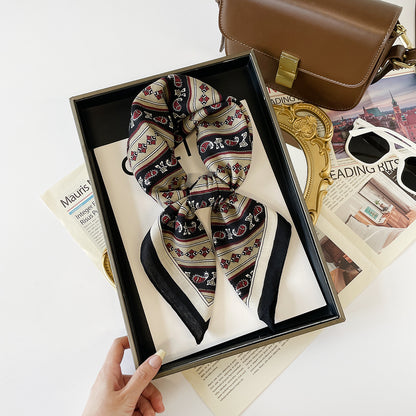 复古人字纹条纹佩斯利方巾头巾百搭丝巾外贸围巾欧美围脖披肩批发