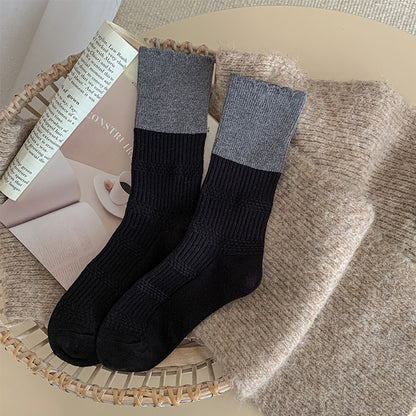Rufia - Textured Ribbed Crew Socks
